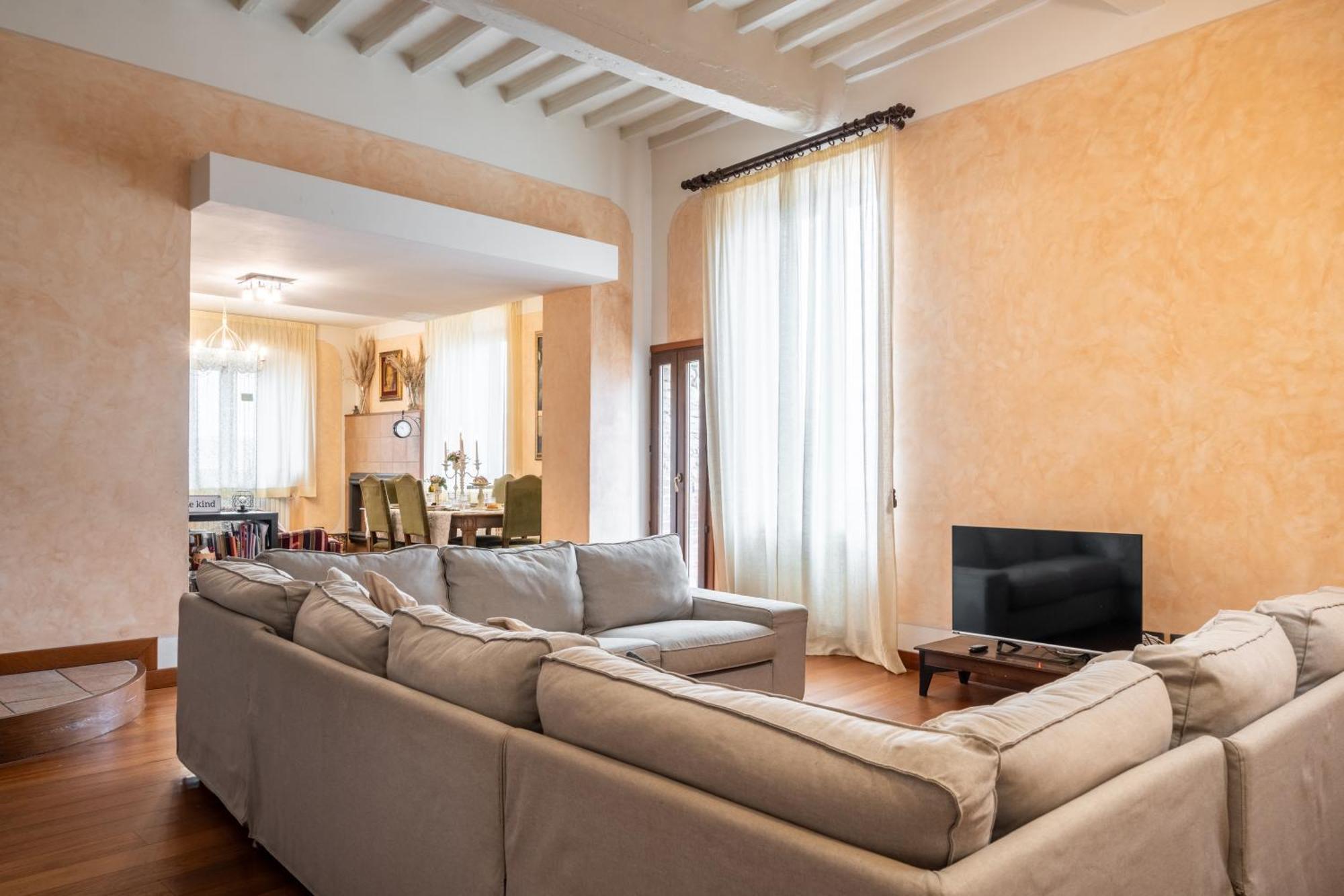 Apartamento La Terrazza Sul Verde, Vista Mozzafiato In Pieno Centro Todi Exterior foto